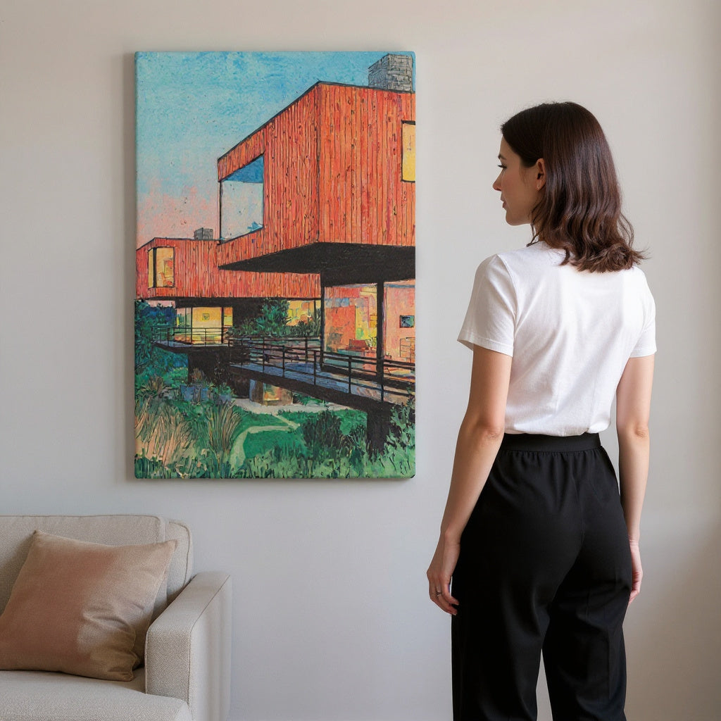 Dreaming In A Treehouse Canvas Print