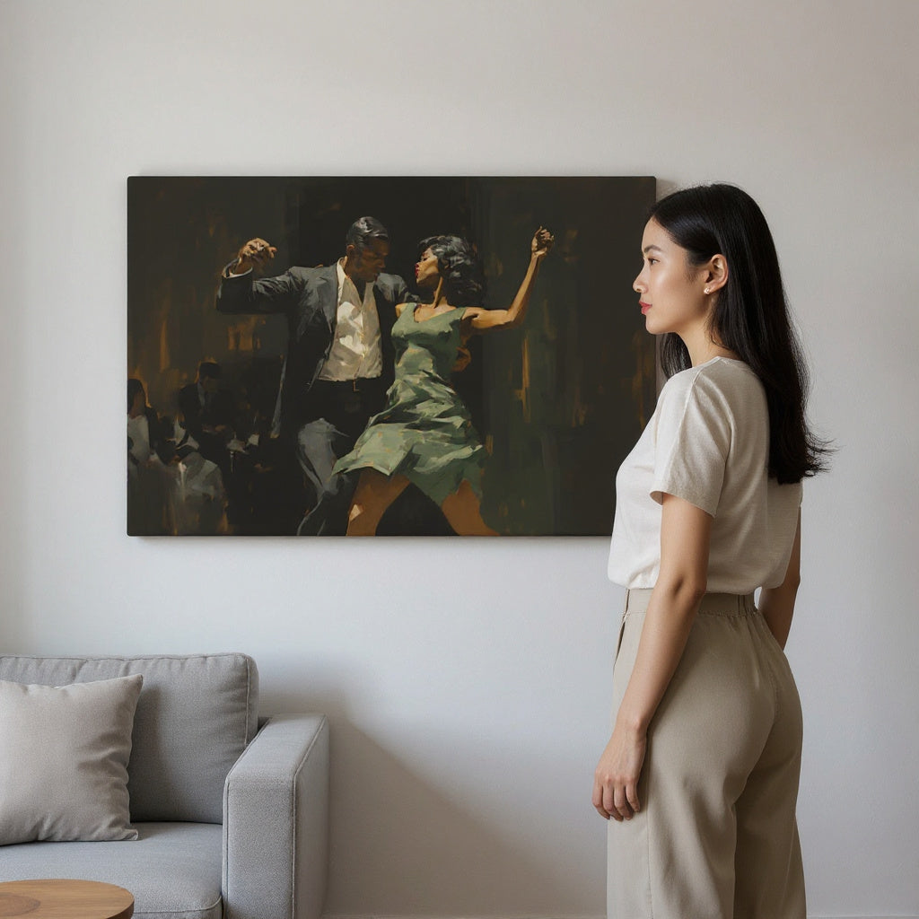 Let Lovers Take The Floor Canvas Print