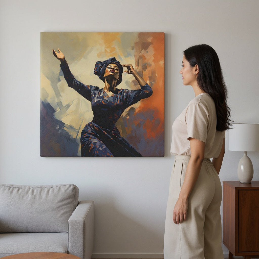 Let The Spirit Move You Canvas Print