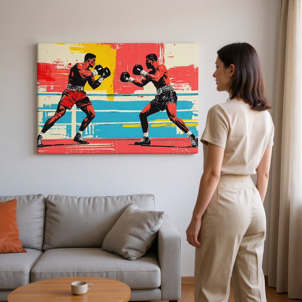 Striking and Vivid Canvas Print