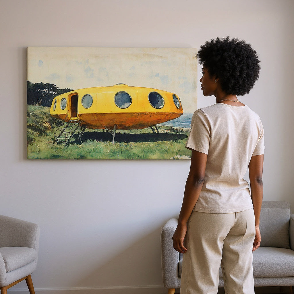 The Futuro That Never Was Canvas Print
