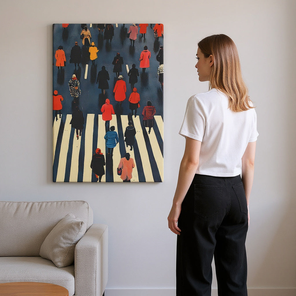 Women’s March to Progress Canvas Print
