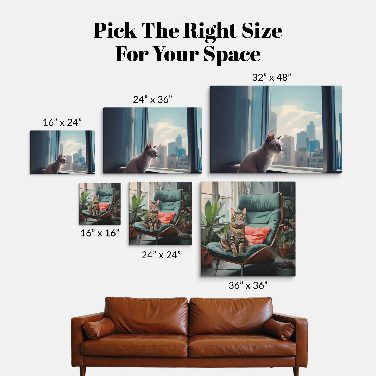 Grace in Gingham Canvas Print
