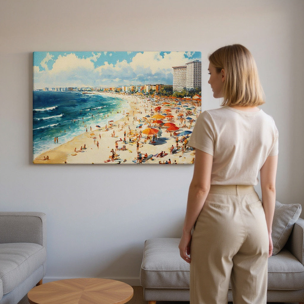 Cool As The Brazilian Breeze Canvas Print